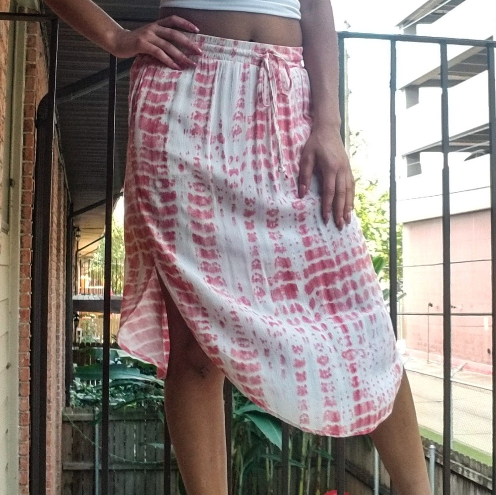 Junior's Tie Dye Summer Skirt